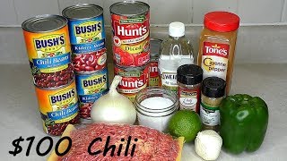 My $100 Winning Chili recipe