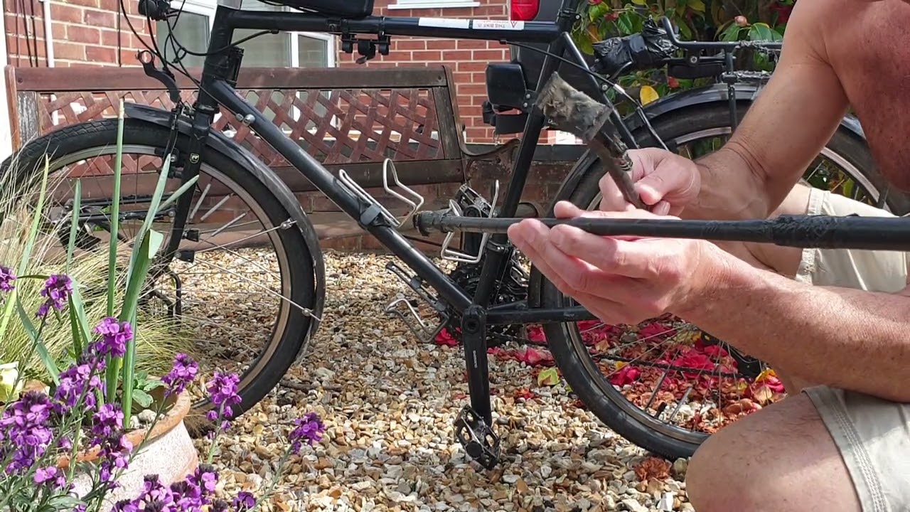 Home made Bicycle Stand