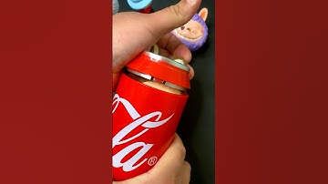 This is no ordinary Coke can! #labubu #popmart #unboxing #secret #toys #kawaii #cute #viral