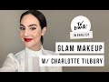 Glam makeup with red lips, the Charlotte Tilbury way - TV Beauté | Vic Ceridono