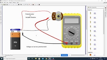 variable resistor   pot voltage divider