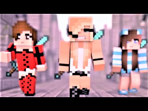 Minecraft Song Lyric Music Video "Boys Cant Beat Me 