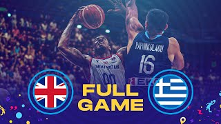 Great Britain v Greece | Full Basketball Game