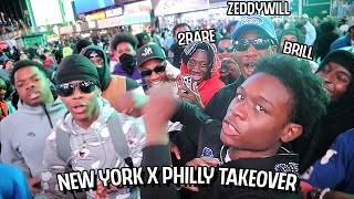 NYC x Philly TAKEOVER *2RARE \& JABRIL SHUT IT DOWN*