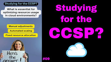 Ready for the CCSP Exam? Try This Cloud Security Question! ☁️ 09