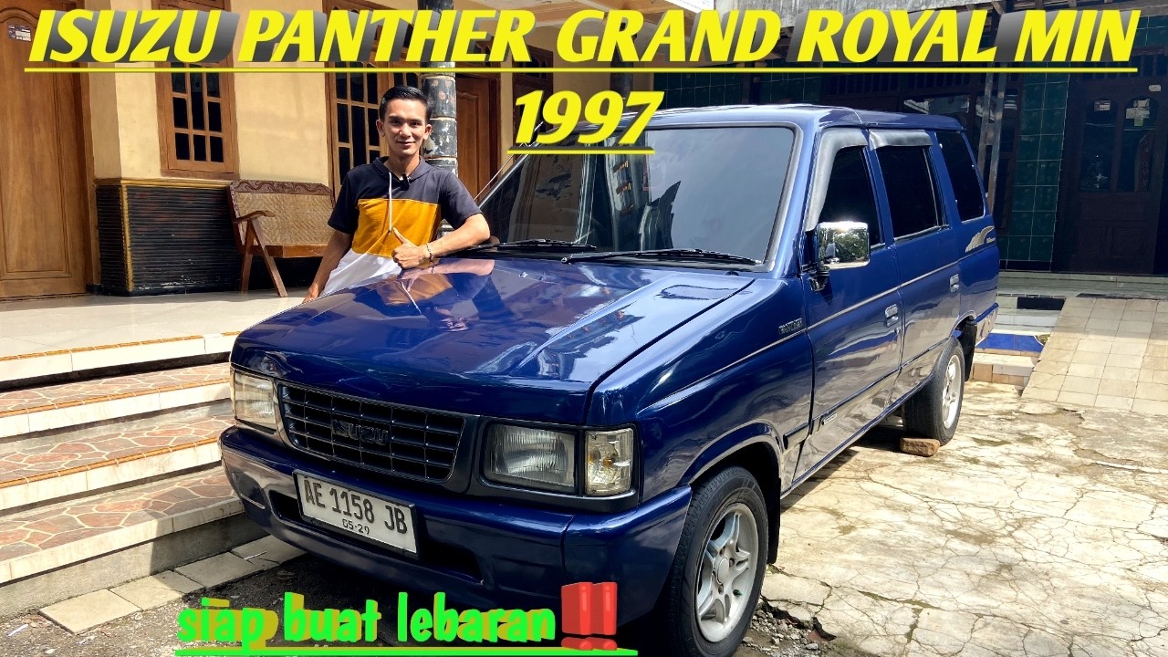 ISUZU PANTHER GRAND ROYAL MIN TAHUN 1997 WARNA BIRU ‼️ YANG ADA DI SHOWROOM OMAH PATHER PONOROGO ‼️