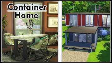 The Sims 4 - Timelapse Build | Container Home