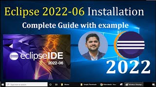 How to install Eclipse IDE 2022-06 on Windows 10/11 with JDK [ 2022 Update ] Eclipse - Java 18