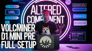 💥 Volcminer D1 Mini Pre Full Setup Guide | How to - Most efficient Doge Miner | #crypto #doge