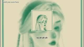 I wish you were here speed up (Avril Lavigne )