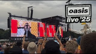 Oasis live from Heaton Park in Manchester Highlights - July 20th 2025 #oasislive25