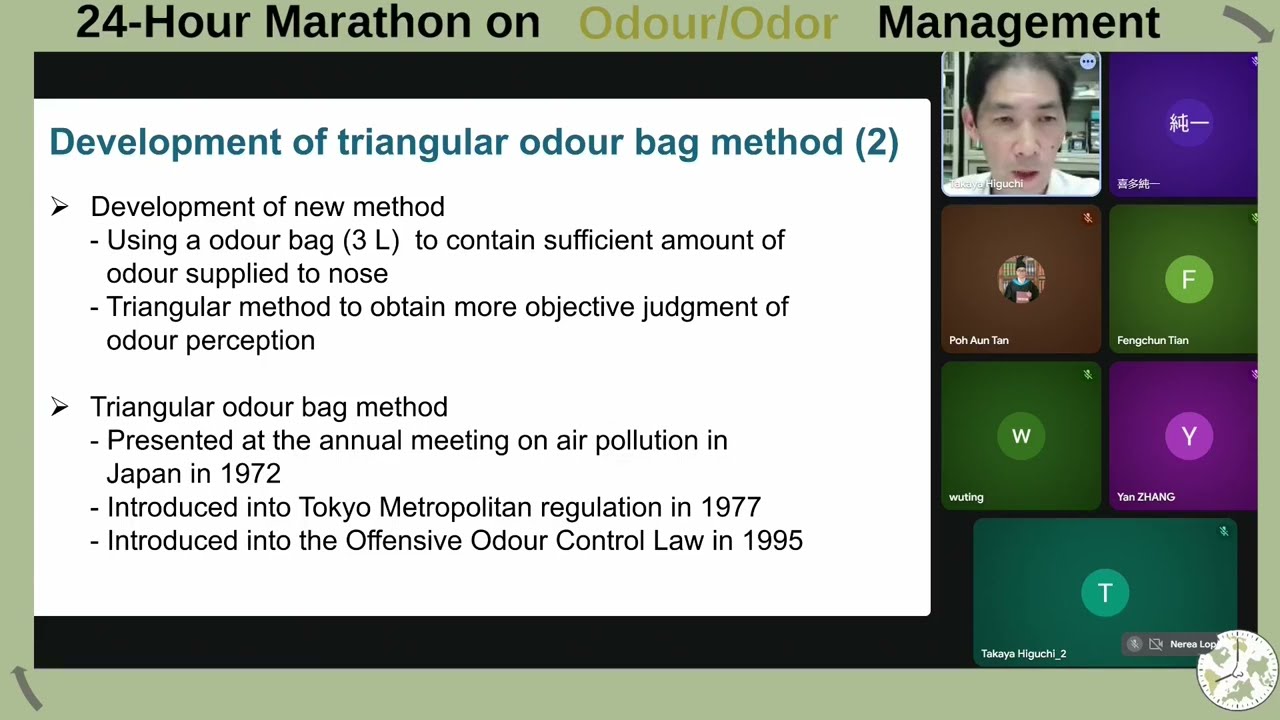 DEVELOPMENT OF SENSORY ODOUR MEASUREMENT METHOD IN JAPAN