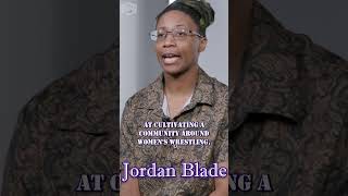 Jordan Blade on her experience with #bayley #lodestone #wrestling #seminar and the #community there