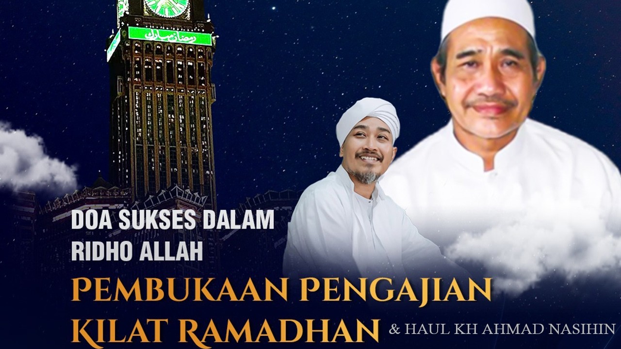 *PEMBUKAAN PENGAJIAN KILAT RAMADHAN*  
