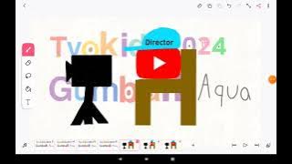 Tvokids 2024 Gumball Aqua Logo bloopers take 1 s fishing
