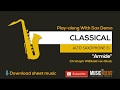 Armide - Christoph Willibald von Gluck | Classical Saxophone Eb Play-Along - With Sax Demo
