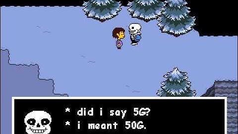 Undertale: Buying sans