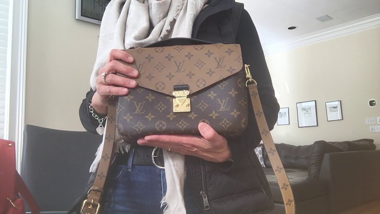 LV Pochette Metis Reverse Monogram Reveal and Comparison with