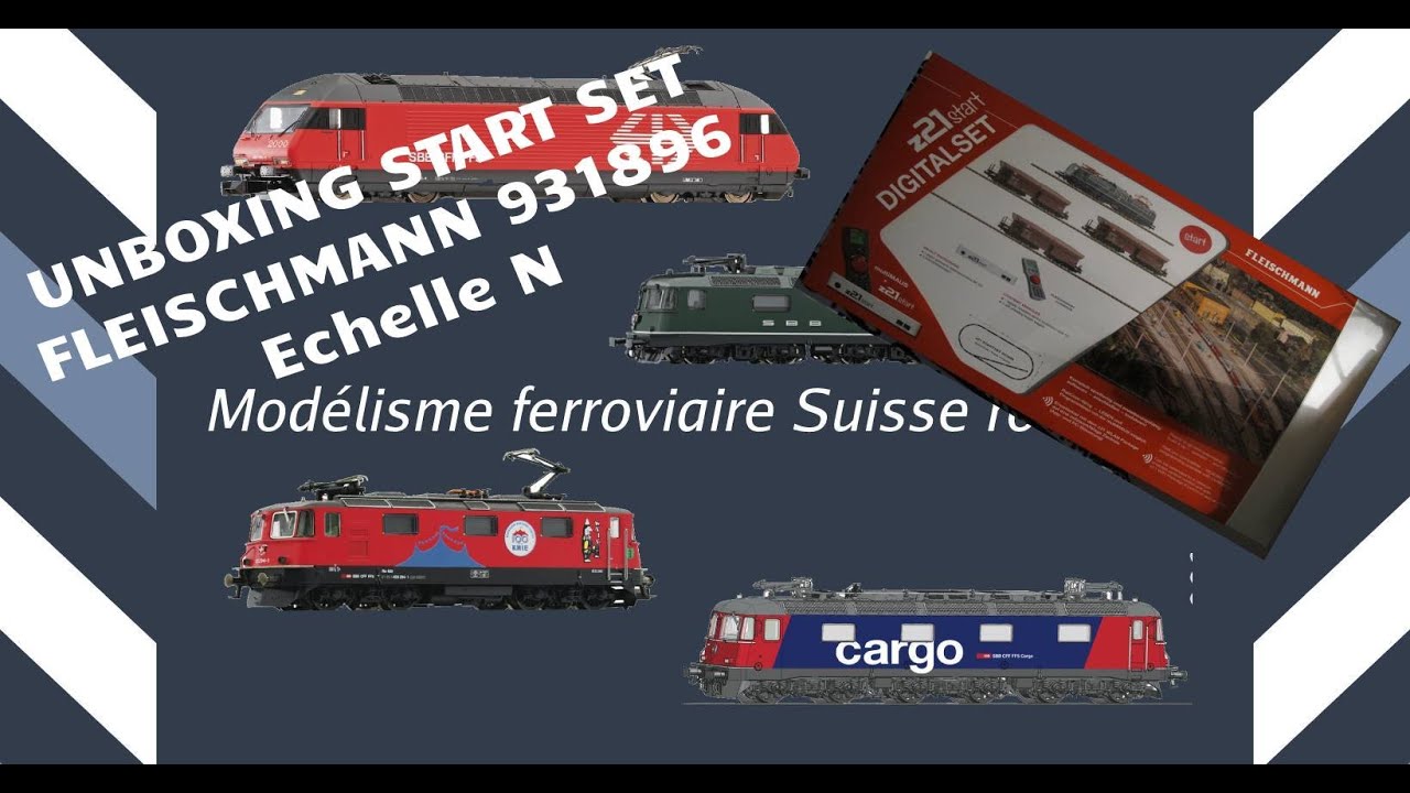 #7 Unboxing Fleischmann Start-SET 931896 Echelle N