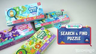 Bloomingo Toys - Puzzles - Where is it - Search & Find Puzzle Series