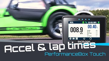 Measure acceleration and lap times with the new Performance Box Touch