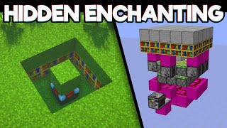 Hidden Enchanting Table in Minecraft | Redstone Tutorial