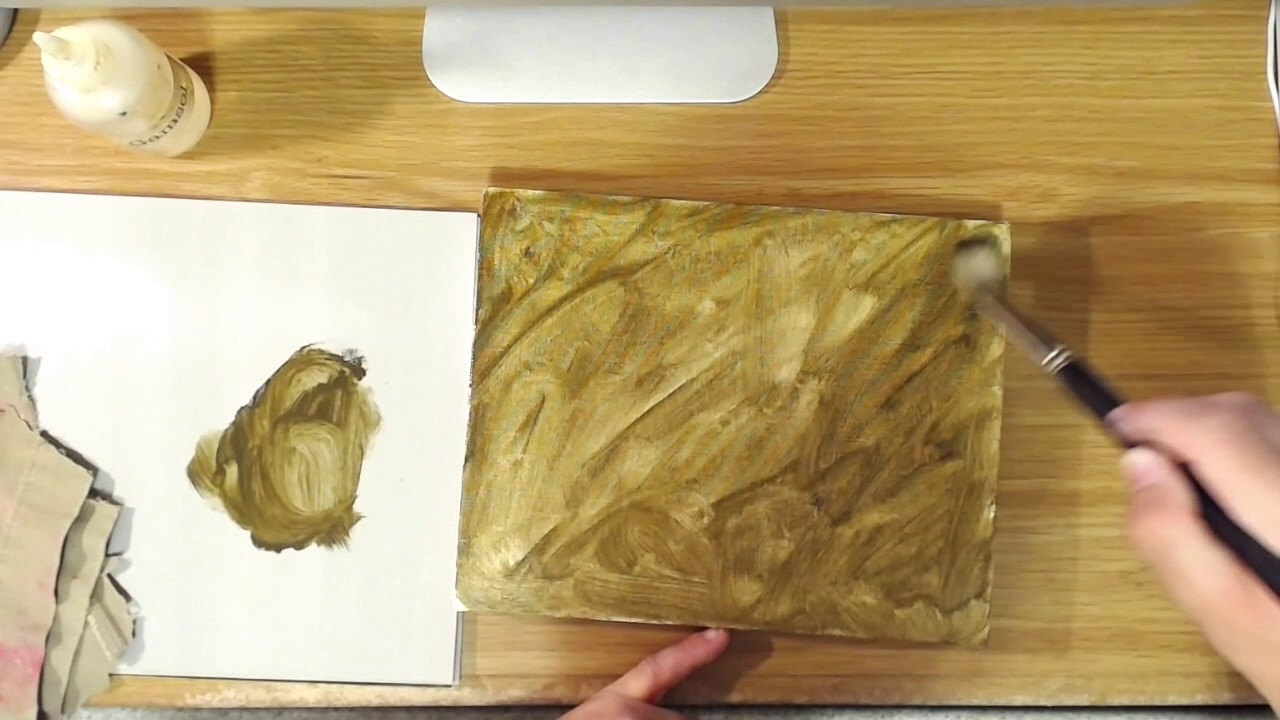 toning a canvas for oil painting freewirearttutorials