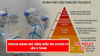 F0 tăng và chuyển nặng nhanh, TPHCM nâng mô hình điều trị COVID- 19 lên 5 tầng