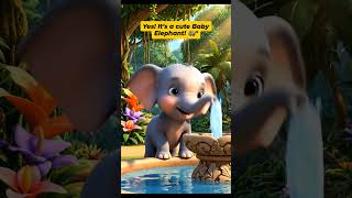 Lion | Elephant | Monkey | KidsLearning #short #nurseryrhymes #funlearningforkids #hamster