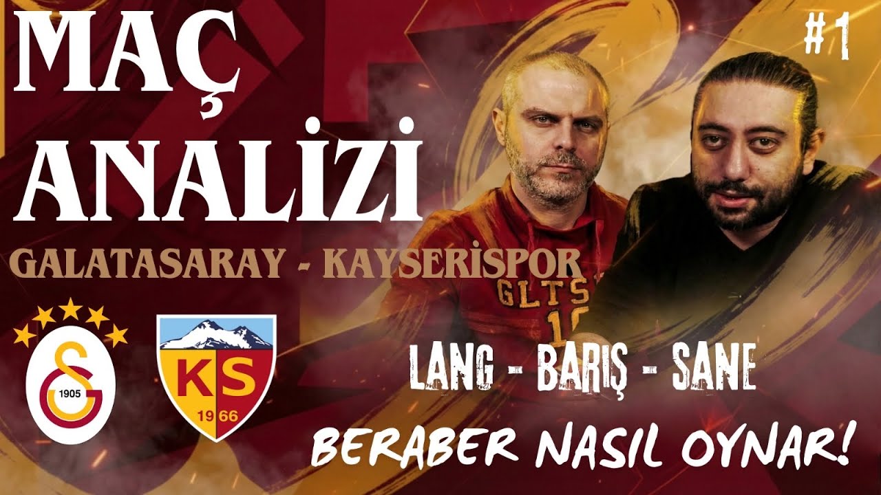 Galatasaray-Kayserispor Maç Değerlendirmesi | Lang - Barış -Sane Beraber Olur mu?