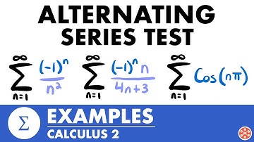 Alternating Series Test & Remainder Examples | Calculus 2 - JK Math
