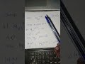 Solve Logarithms like a Pro #maths #shorts