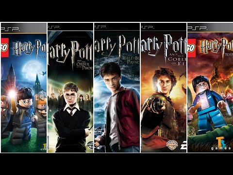 TOP 5 BEST HARRY POTTER GAMES FOR PSP PLAYSTATION PORTABLE
