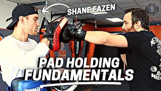 Beginner Pad Holding with Coach Shane from @fighttips screenshot 1