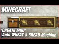 Create Mod Bread Machine - Minecraft Tutorial