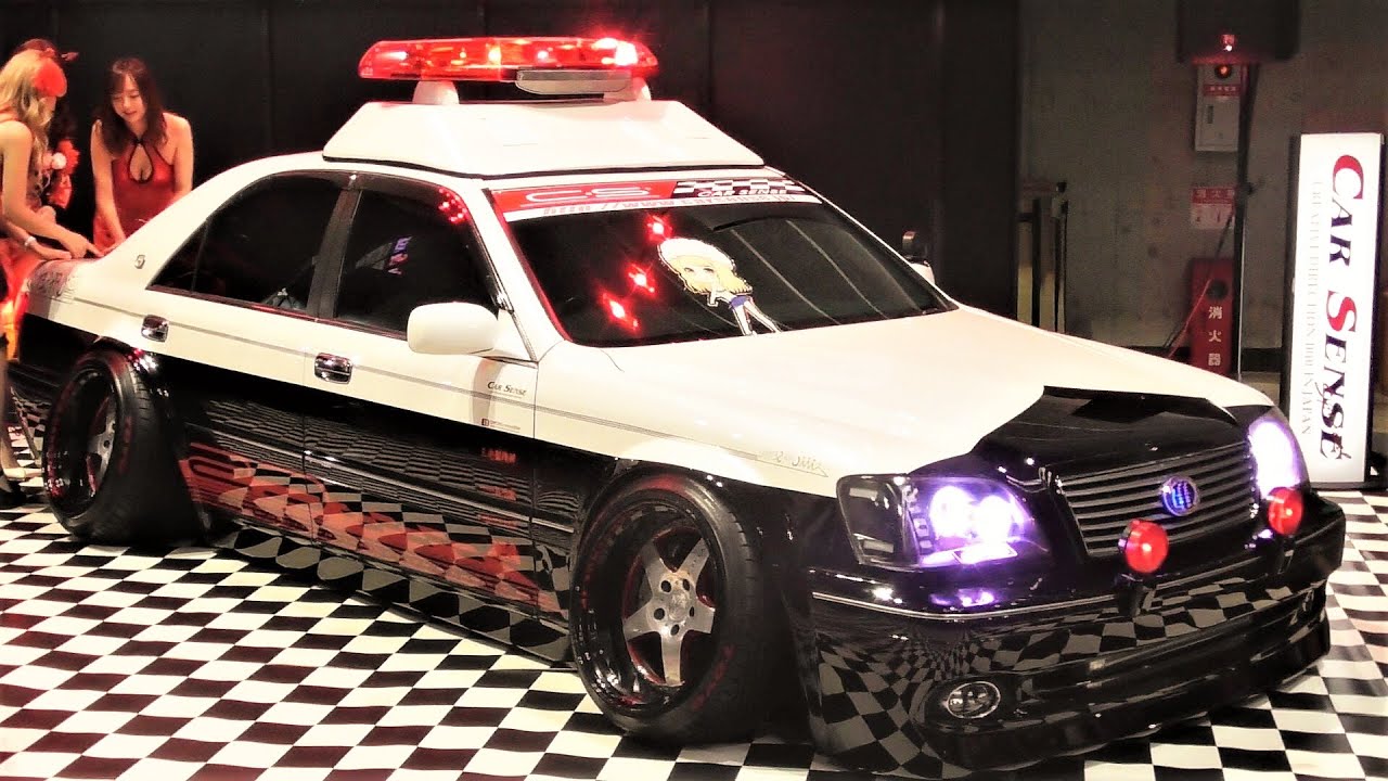 2017 大阪オートメッセ カーセンス ブースカスタムパトカー【CAR SENSE】 2017 OSAKA AUTO MESSE CUSTOM