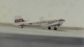 Western Airlines DC-3 | 1955 8mm Home Movie Footage | I wonder what ever happened to this plane? by Seventy Three Arland 61 views 5 months ago 1 minute, 11 seconds