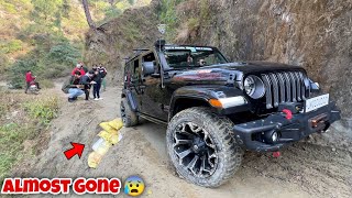 Jeep Wrangler Rubicon vs Mahindra Thar 2020 | Most Dangerous offroad ever | 4wd malfunctioned screenshot 4