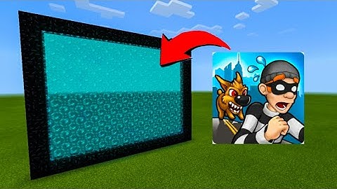 How to Make a PORTAL to ROBBERY BOB in Minecraft