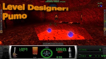 Descent - The Enemy Within - Blind/Custom Weaponed/No Secrets/Cold Start Run - Level 11 Part 1