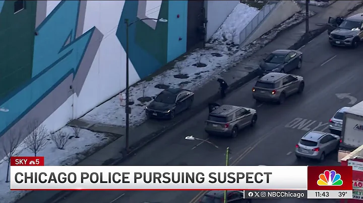 FULL: Aerial video shows HIGH-SPEED police chase in Chicago