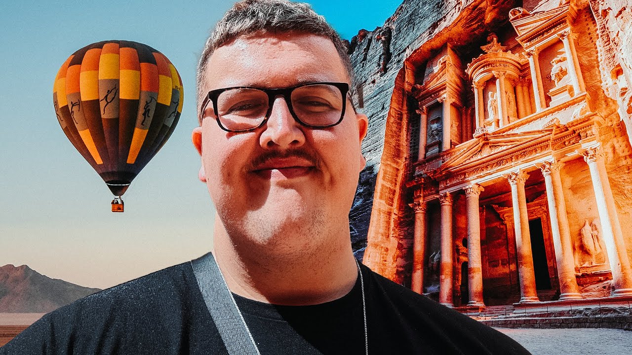 Я отправился в Петру и полетел НАД ПУСТЫНЕЙ на воздушном шаре!