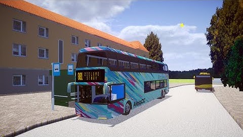Line 001 - Route 01 - ZIELONE STAWY - New Zerniki Map @ Proton Bus SImulator