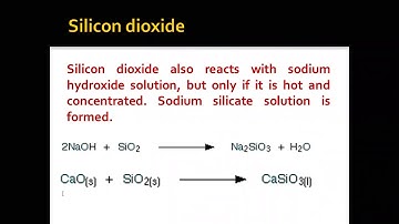 Acid base behaviour of group IV Oxides, Chap 13, lec 17