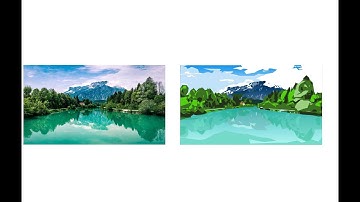Google Drawing Landscape Demo Part 2