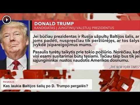 Video: Du D.Trumpo „buvę“vis Dar Kariauja