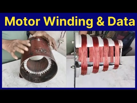 3 HP Single Phase Motor Winding | Perfect Engineer - YouTube