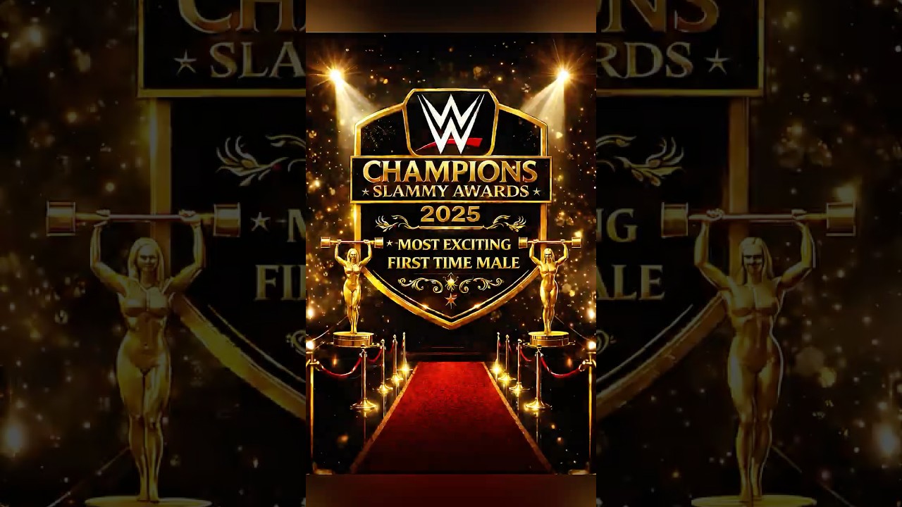 WWE Champions 2025 Slammy Awards Most Exciting New Male Nominees - WWE Champions
