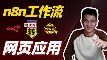 n8n工作流外接：零代码封装成应用，突破使用限制，自由分享！