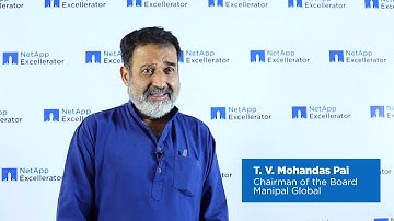 NetApp Excellerator Launch - T. V. Mohandas Pai